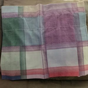 Valance with Multiple Color Plaid